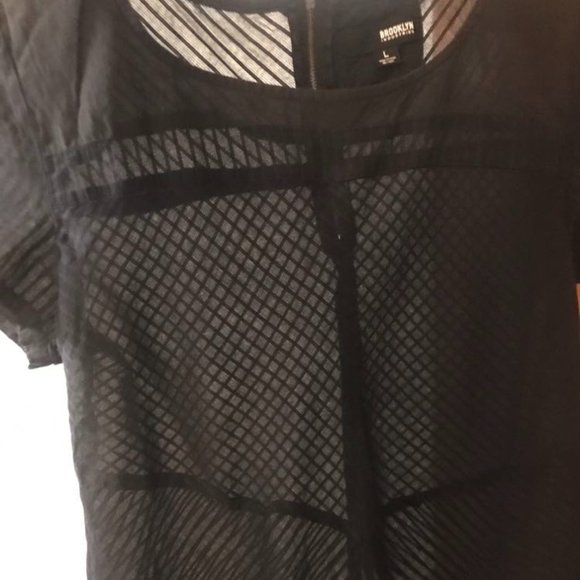 Semi sheer cotton blouse - Brooklyn Industries - Picture 7 of 7